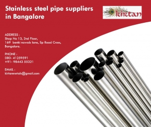 Steel Pipes & Tubes Suppliers Bangalore - Kirtan Metals